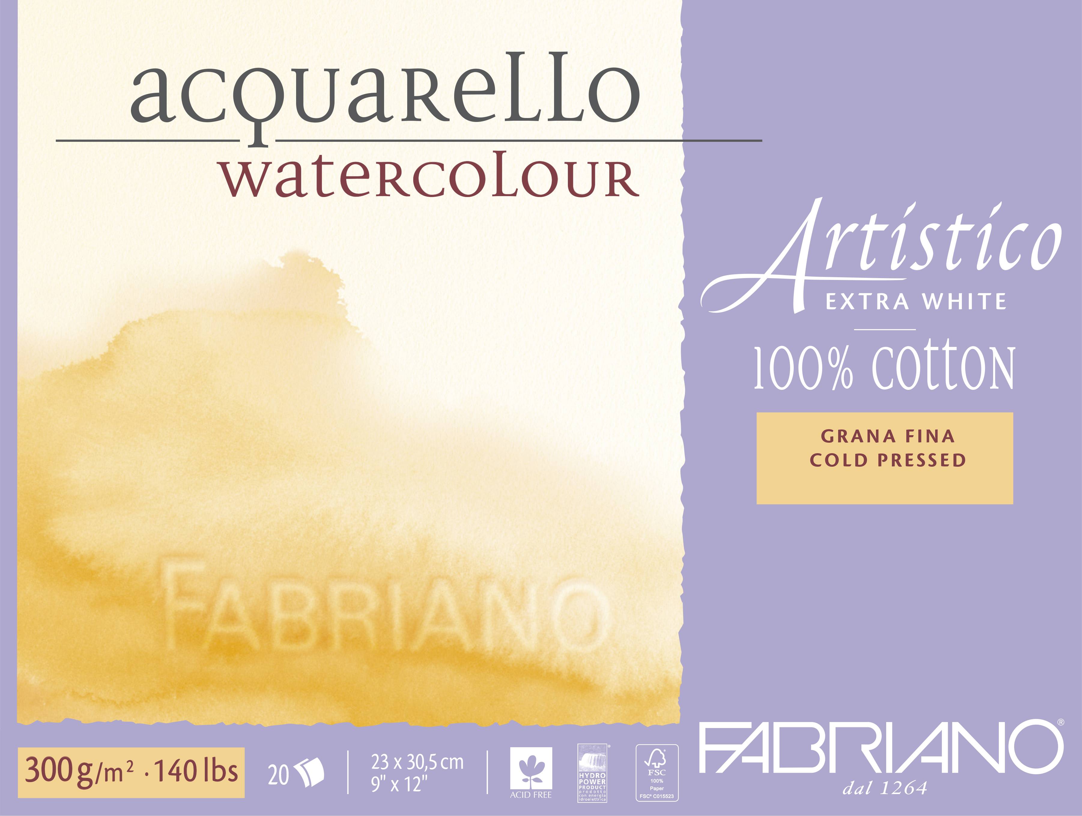 ���� ��� �������� Artistico Extra White 300�/�.�� 23x30,5�� ��� 20� ������� �� 4 �������� Fabriano