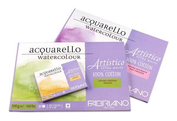 ������ ��� �������� Artistico Traditional White 300�/�.�� 18x26�� ������ 12� ������� Fabriano