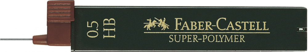 ������� ��� ������������ ���������� Faber-Castell "Super-Polymer", 12��., 0,5 �� �B