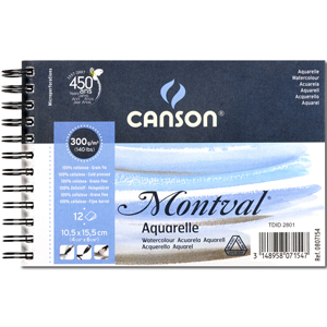 ������ ��� �������� Montval 300�/�.�� 10.5*15.5�� 12� ��� ������� �� �������� �������  Canson