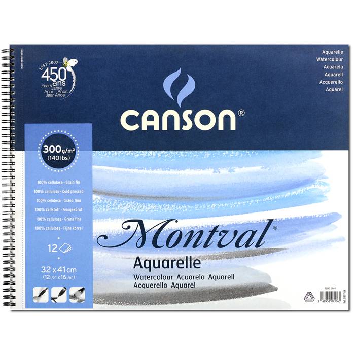 ������ ��� �������� Montval 300�/�.�� 32*41�� 12� ��� ������� �� �������� �������		Canson