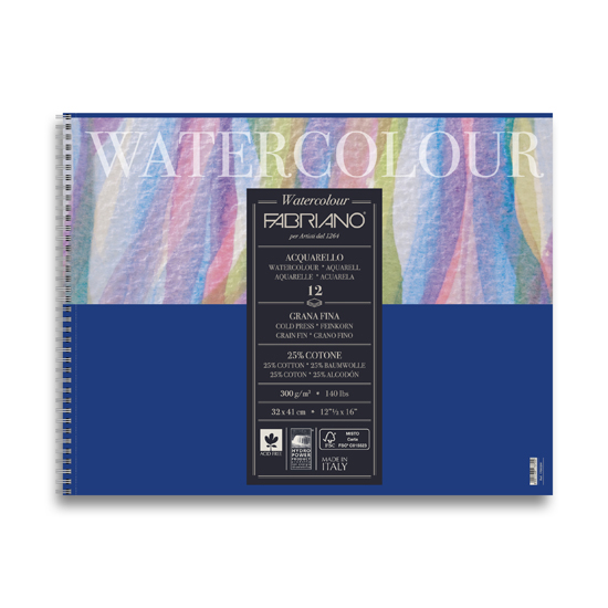 ������ ��� �������� Watercolour Studio 300�/�.�� 32x41�� ��� 12� ������� Fabriano