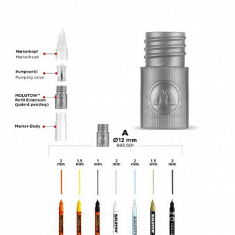 ������������ ������ Molotow ����� �  1 ��