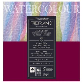 ���� ��� �������� Watercolour Studio 200�/�.�� 20x20�� ��� 20� ������� Fabriano